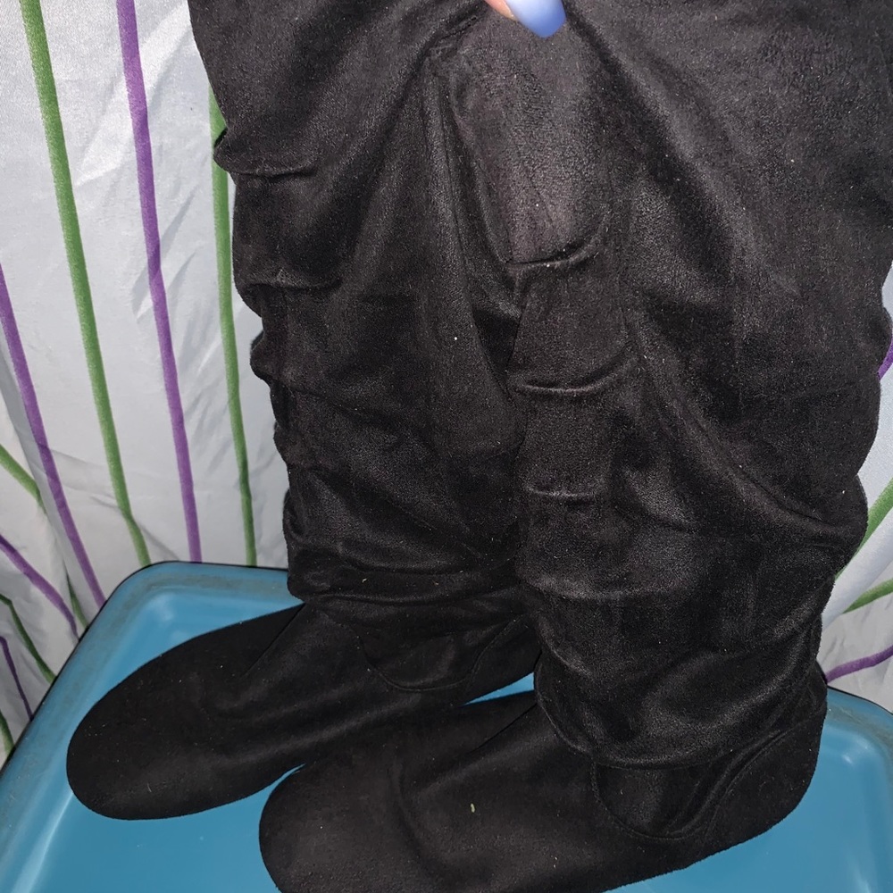 Knee high boots